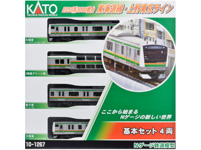 kato-10-1267-E233系3000番台 東海道線基本組4輛-預購價-限網購