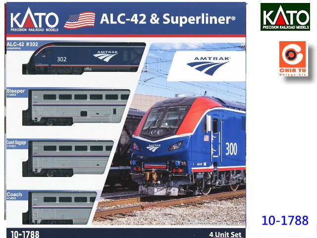 kato-10-1788-Amtrak ALC-42 M Superliner 4 -S