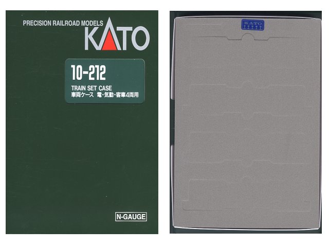 KATO-10-212-電車.柴客.客車收納盒4輛裝