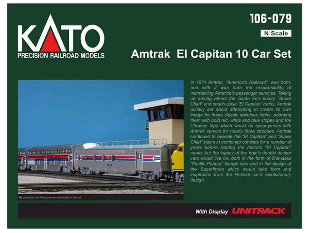 kato-106-079-Amtrak El Capitan 10򥻲-wʻ