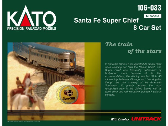 kato-106-083-Santa Fe Super Chief 8򥻲-wʻ