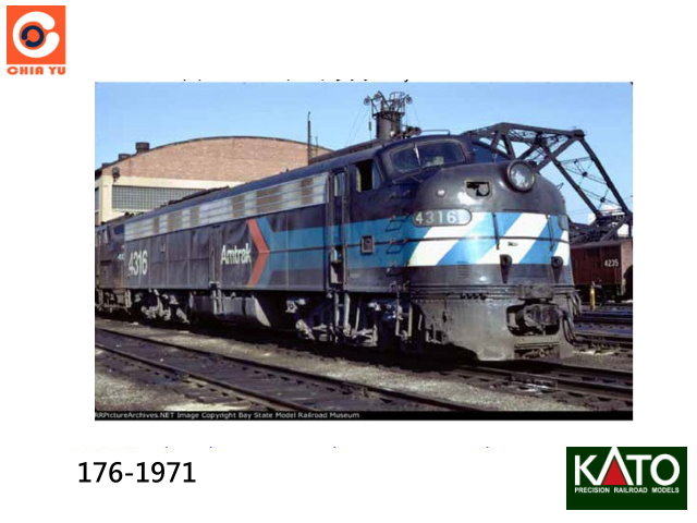 kato-176-1971-EMD E8A Amtrak(R) #4316q
