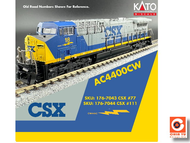 kato-176-7043-SN EMD AC4400CW CSX q-w