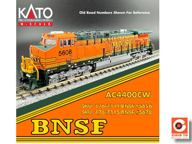 kato-176-7114-SN EMD AC4400CW BNSF #5656 q-w