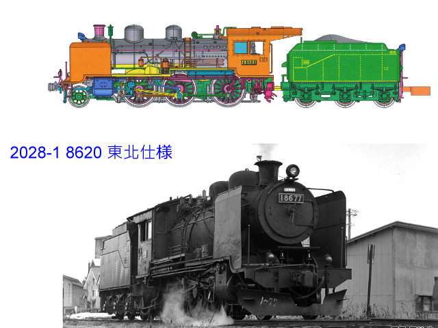 KATO-2028-1-8620蒸汽火車店長推薦-到貨