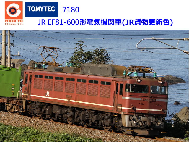 TOMIX-7180-EF81.600形電力機関車(JR貨物更新色)