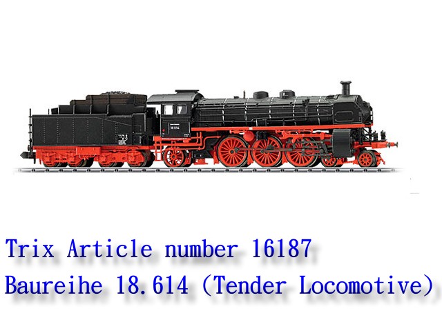 TRIX-16187-Baureihe 18.614-N(ݭnwq)