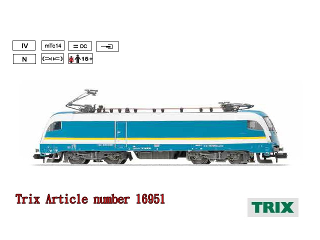 TRIX-16951-Baureihe 183 (ES 64 U2)]qO^NW(ݭnww)