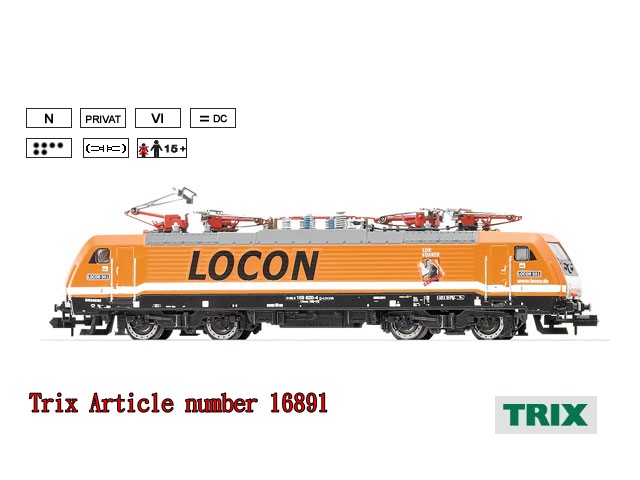 TRIX-16891-Baureihe 189-]qO^NW(ݭnww)