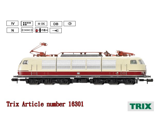 TRIX-16891-Baureihe 103.1]qO^NW(ݭnww)
